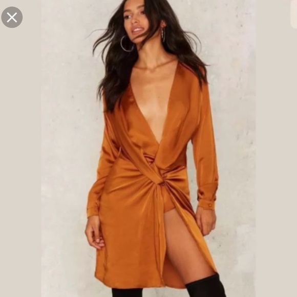 Lioness Dresses & Skirts - Lioness Rust Kylie Jenner Dress🧡